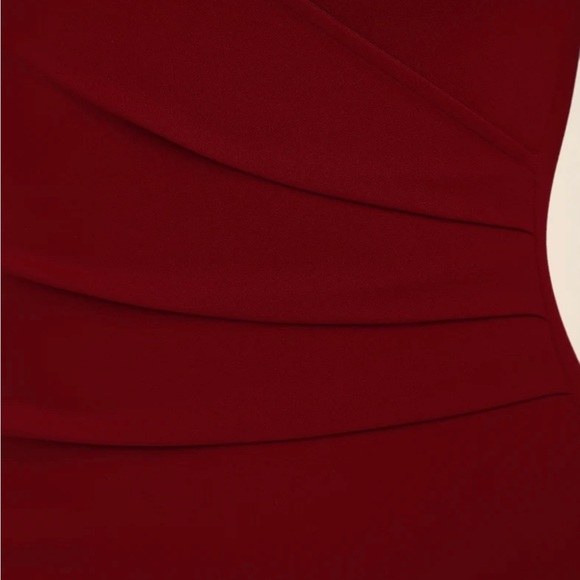 Lulus Love Me Completely Dark Red Long Sleeve Bodycon Dress- XS - Picture 4 of 8